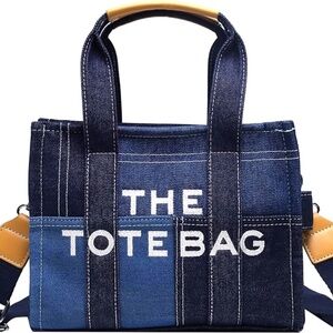 Tote Bags for Women Handbag Tote Purse with Zipper Canvas/PU Leather/Denim Cross